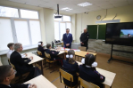 Волгоградские школьники встретились с участником СВО