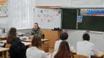 Героя СВО встречали в Калиновской школе